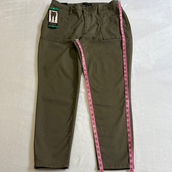 Banana Republic Ladies' High Rise Twill Pants, Olive Green, Size 12, NWT - Picture 12 of 16
